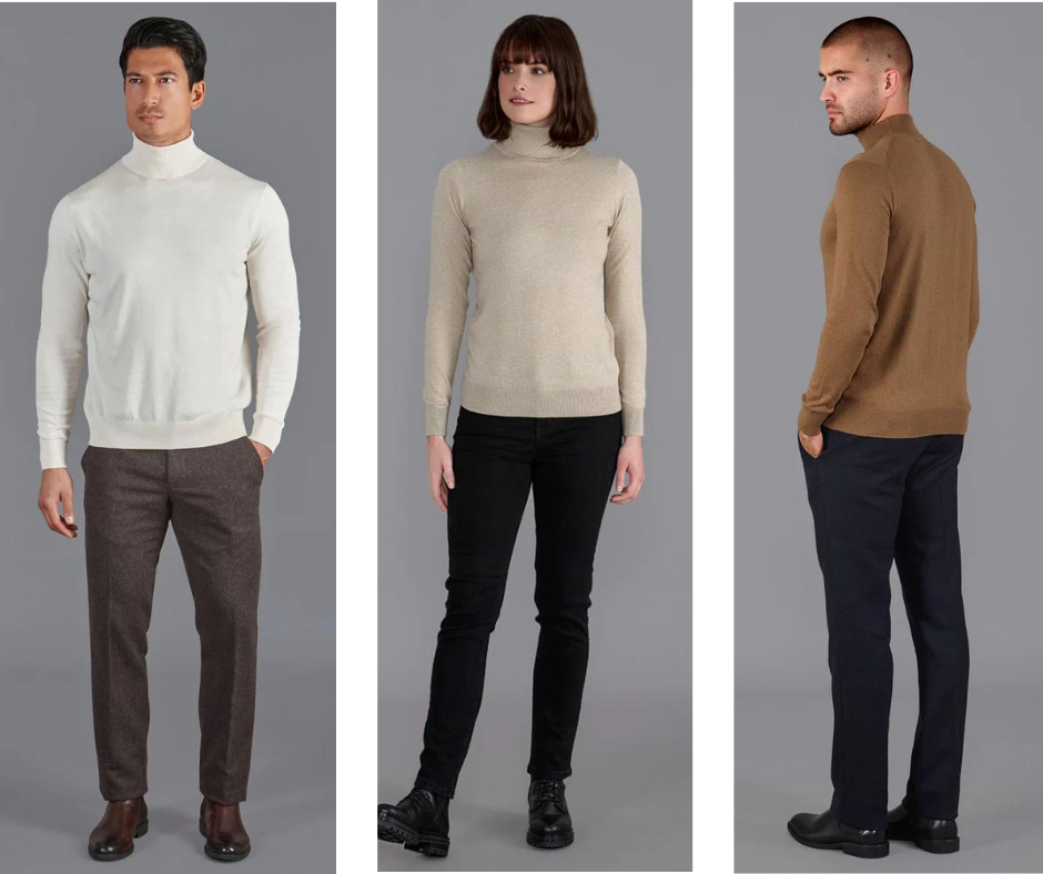 How To Wear Turtleneck T-shirt The Right Way  Sweater outfits men, Mens  casual outfits, Turtleneck outfit men