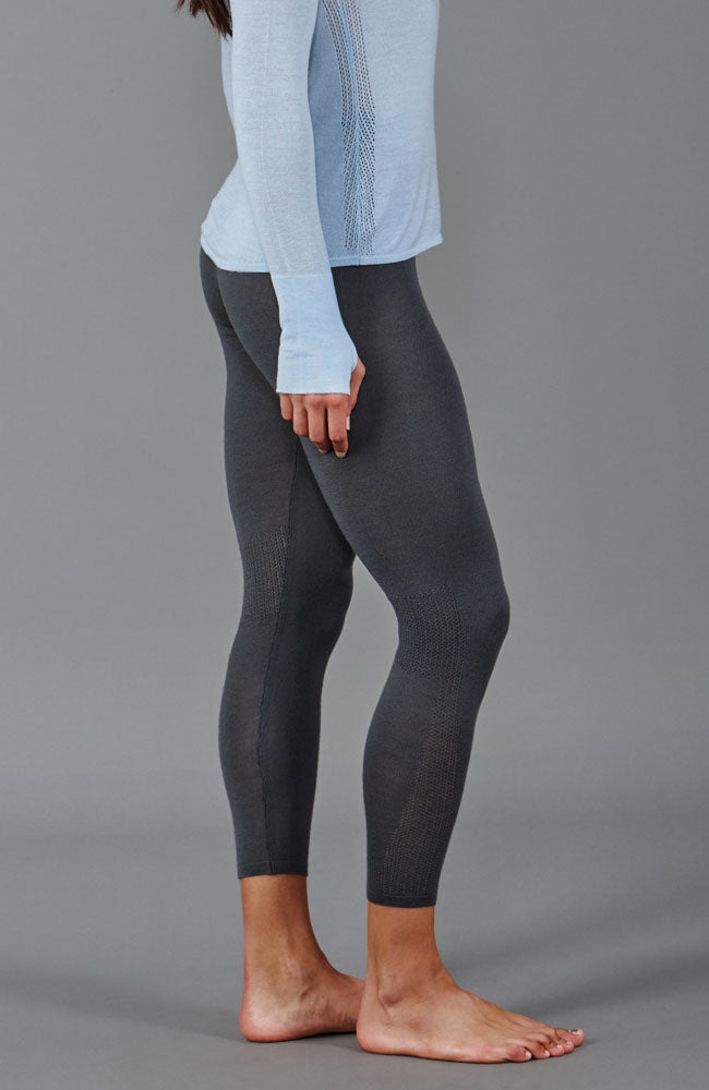 Buy FASO Solid Cotton Slim Fit Women's Thermal Leggings