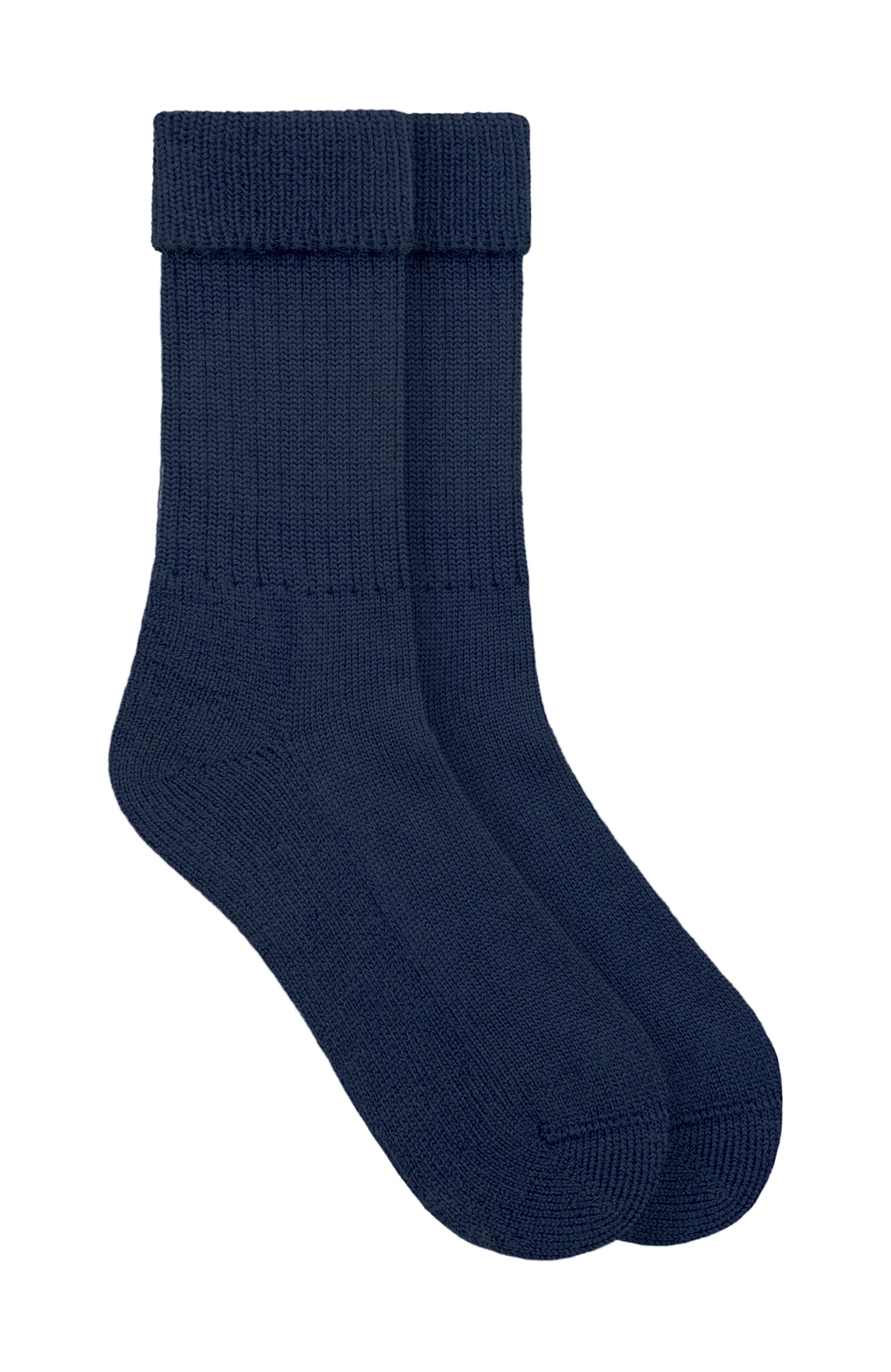 navy wool socks