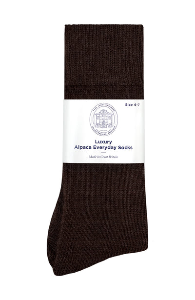 charcoal alpaca socks