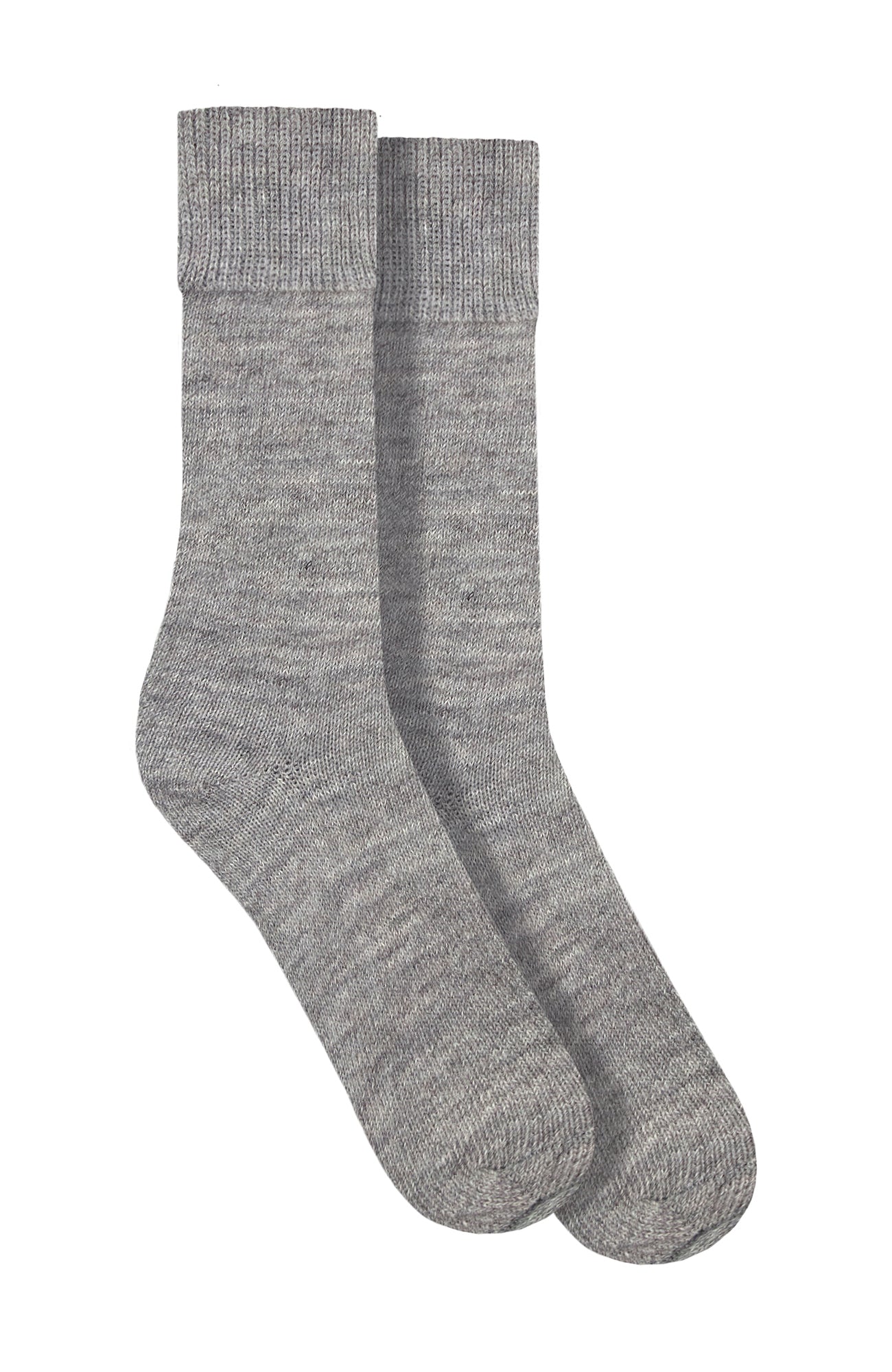 light grey alpaca sock