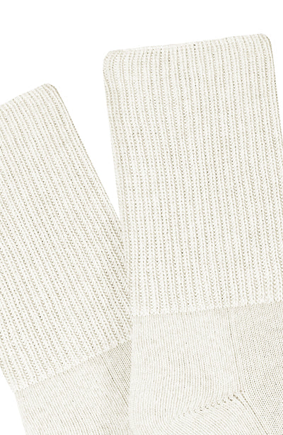 white cashmere bed socks