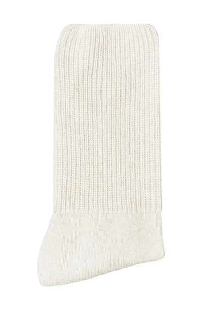 white cashmere bed socks