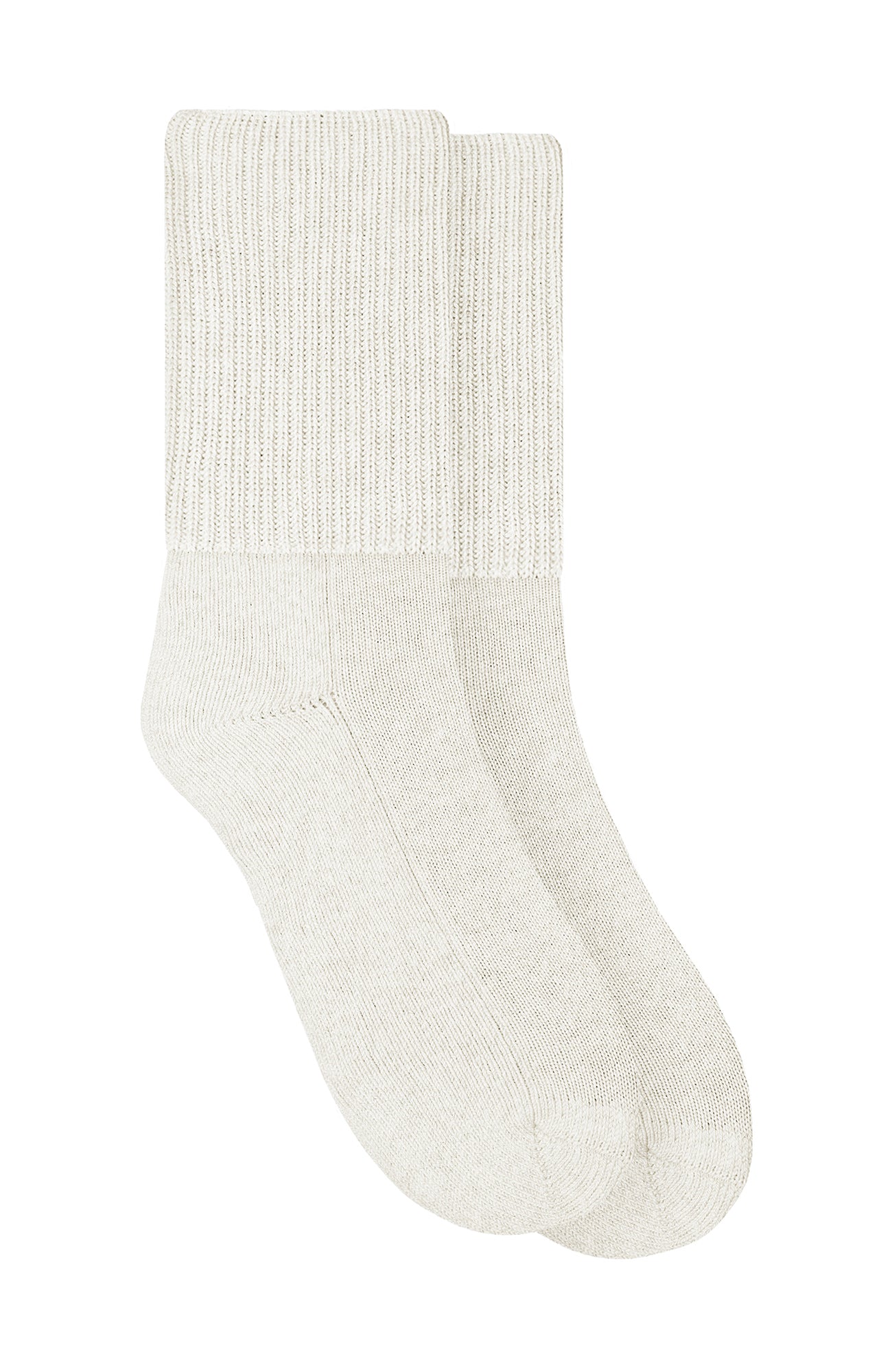 white cashmere bed socks