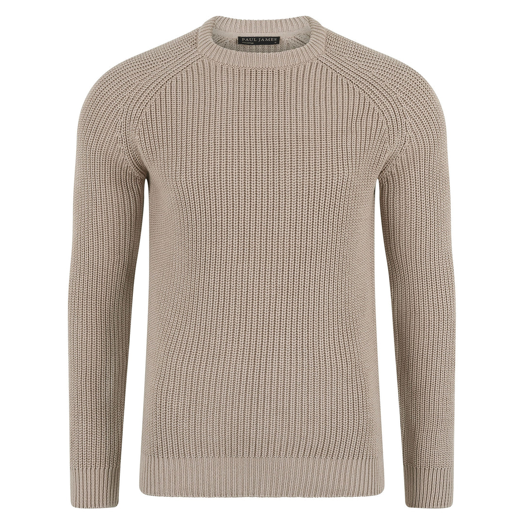 Cotton knitted jumper best sale