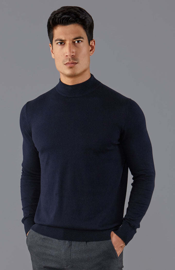 Men's Sweater Turtleneck Sweater Men Korean Fashion High Neck Sweaters Men  Fashion Clothing Oversized Sweater Pullover Men Casual Jumpers Knitted