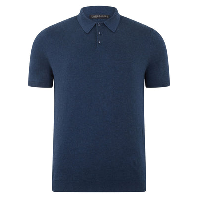 dark blue mens polo shirt