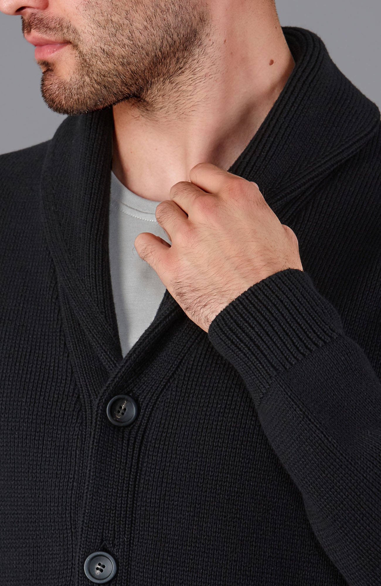 Cotton shawl cardigan hotsell