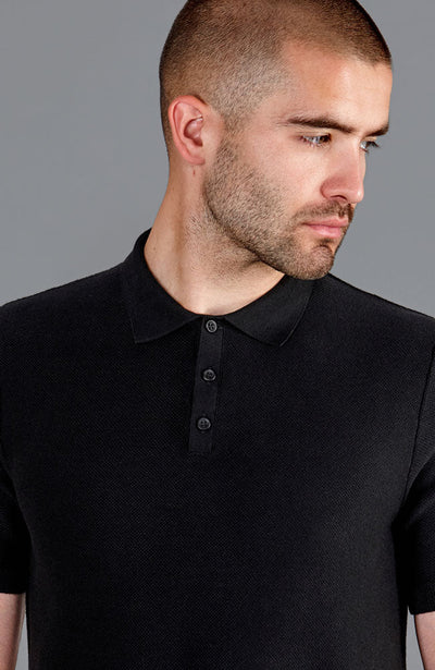 Mittelschweres Herren-Poloshirt aus 100 % Baumwolle mit kurzen Ärmeln