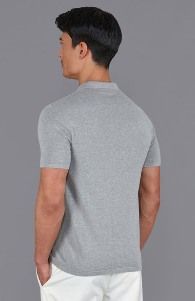 grey mens short sleeve shirt