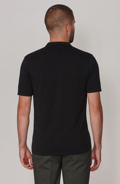 black mens short sleeve shirt