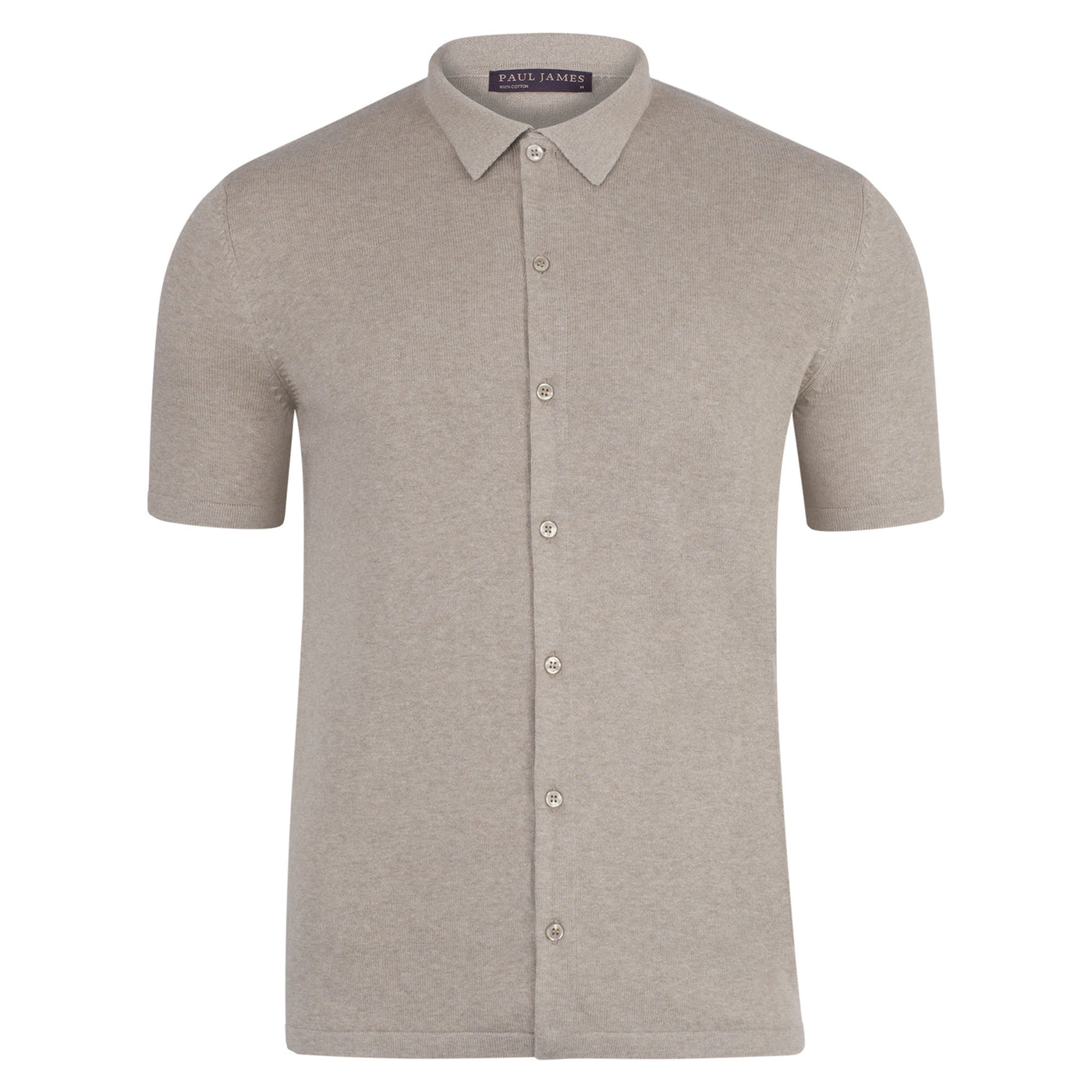 beige mens short sleeve shirt