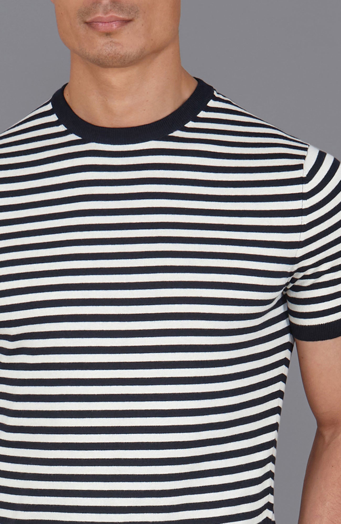 navy mens breton stripe t shirt