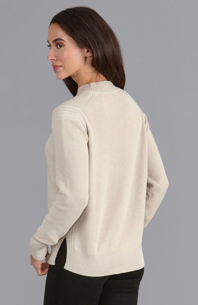 linen womens fisherman jumper