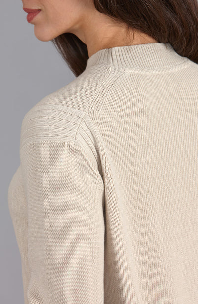 linen womens fisherman jumper