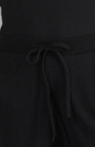 black womens lambswool trousers