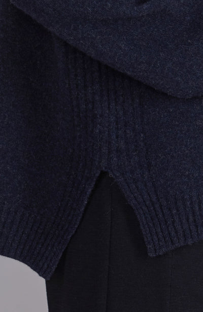 navy womens lambswool jumper