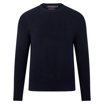 navy fisherman jumper