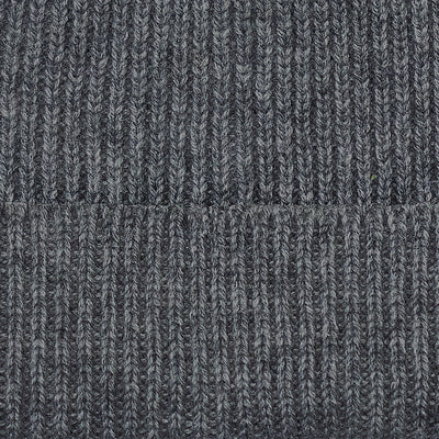 charcoal cashmere beanie