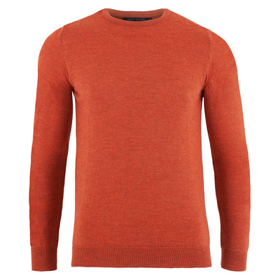 Mens Extra Fine Merino Wool Crew Neck Jumper