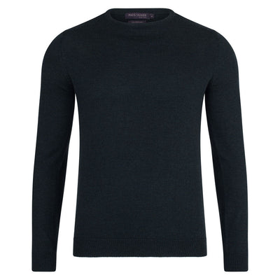 green mens merino wool jumper