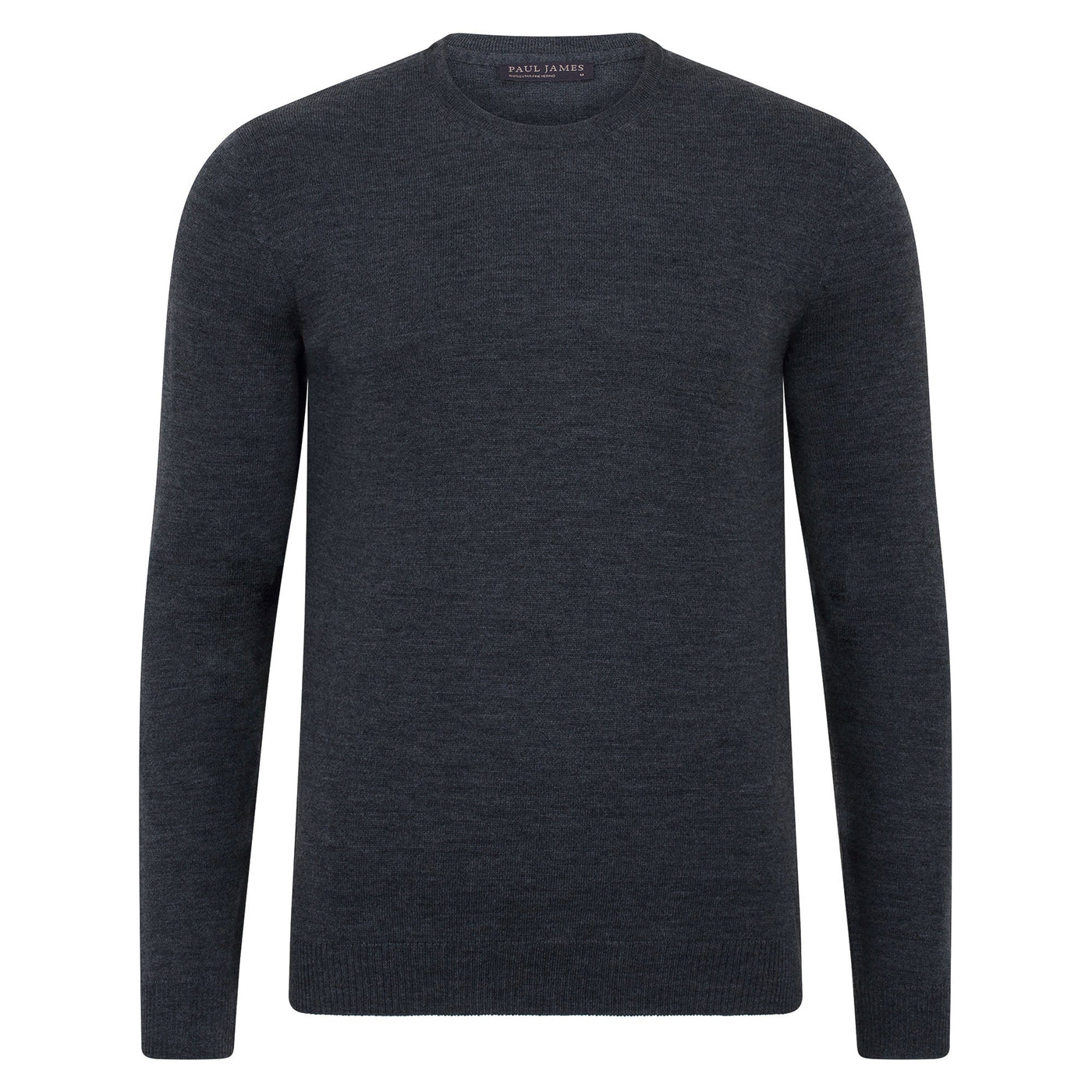 Mens Extra Fine Merino Wool Crew Neck Jumper