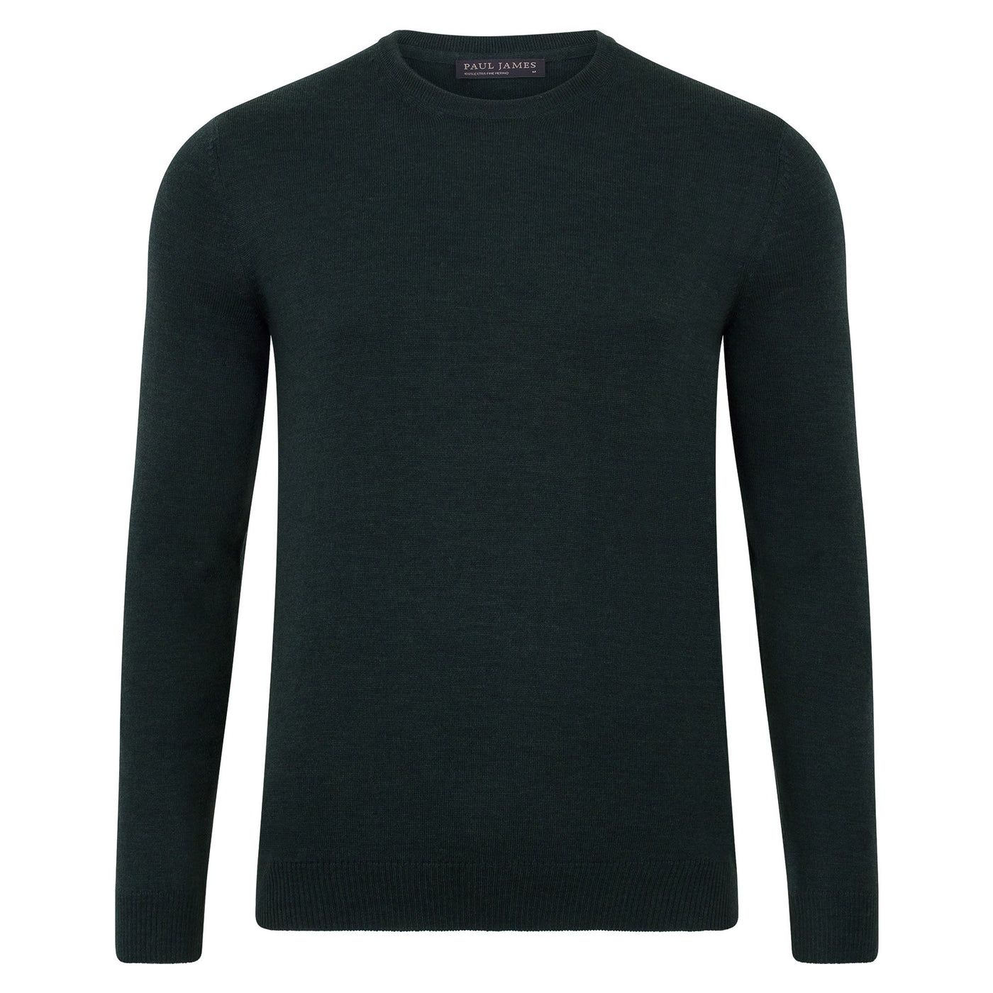 Mens Extra Fine Merino Wool Crew Neck Jumper