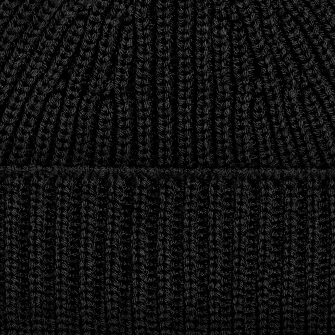 black fisherman watch cap