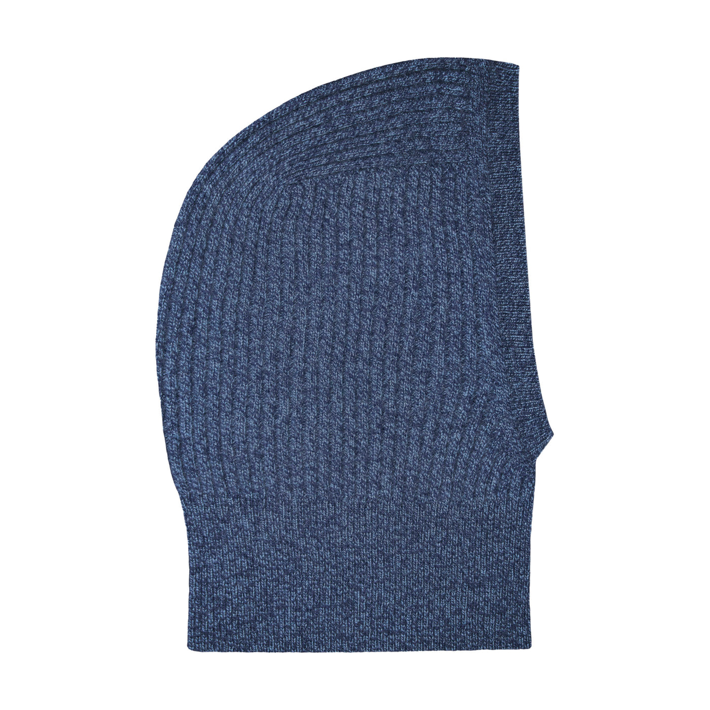 blue womens cashmere merino wool balaclava