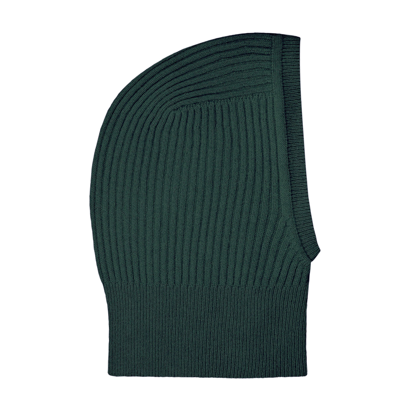 Womens Merino Cashmere Ribbed Balaclava