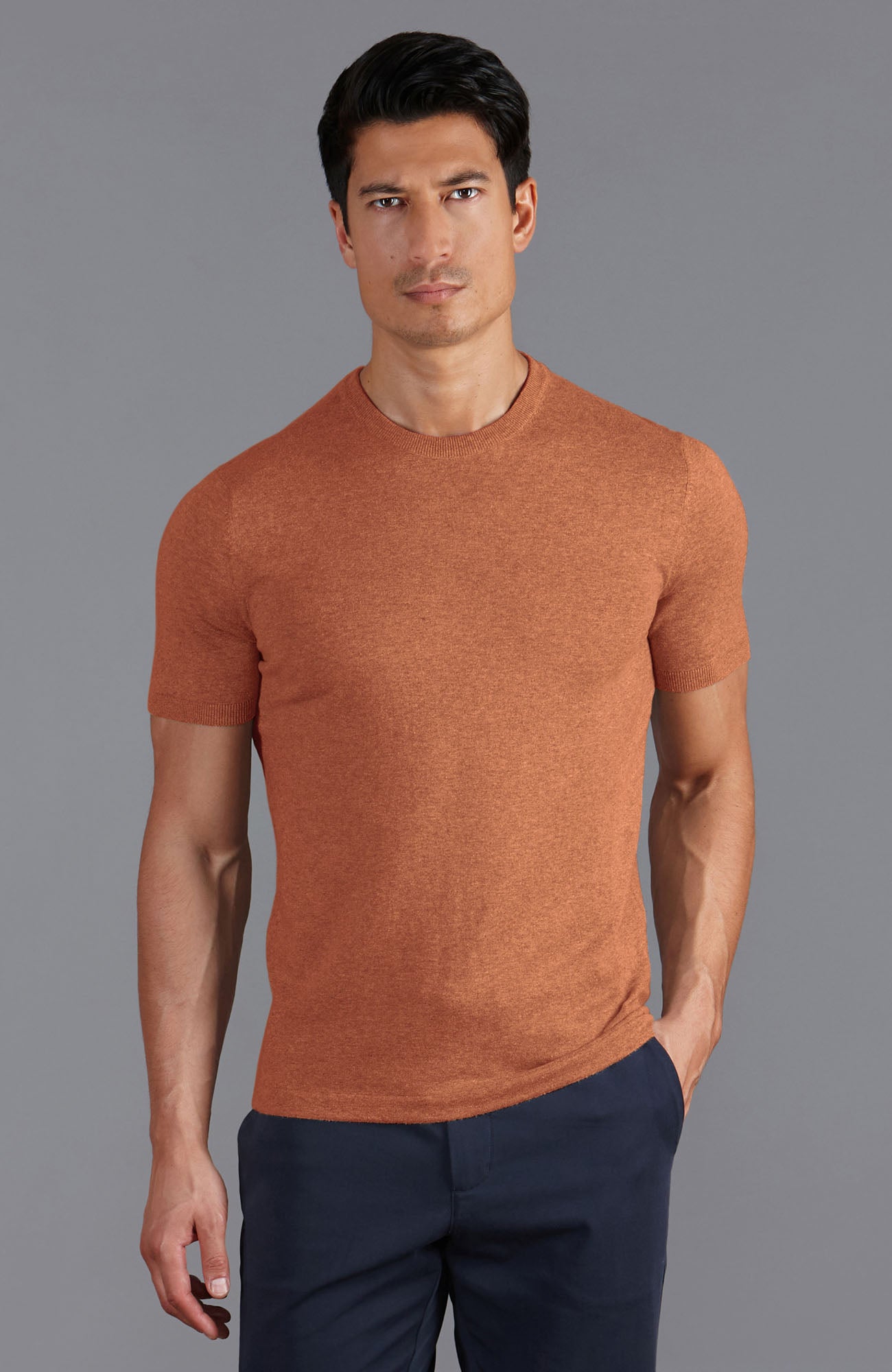 orange mens t-shirt