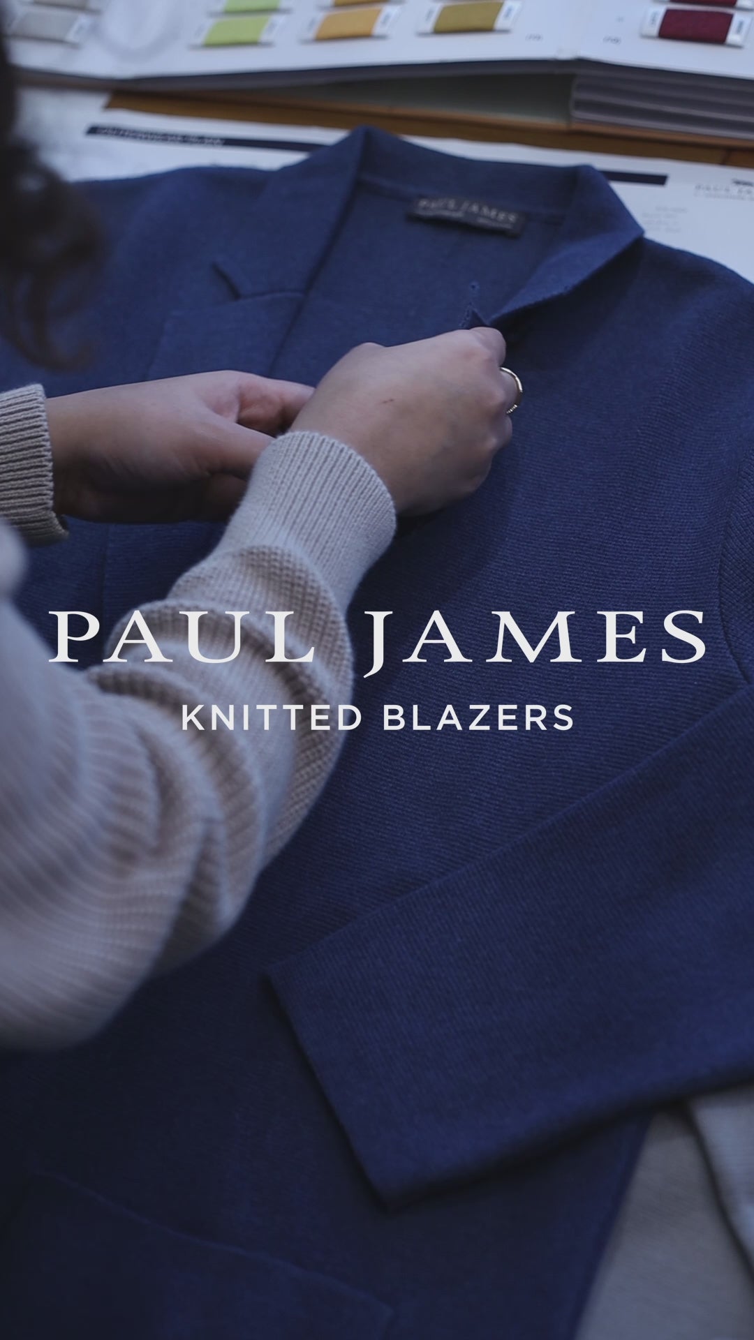 mens knitted blazers