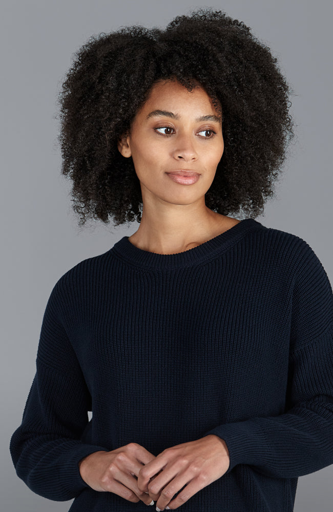 Cotton crew shops neck jumper