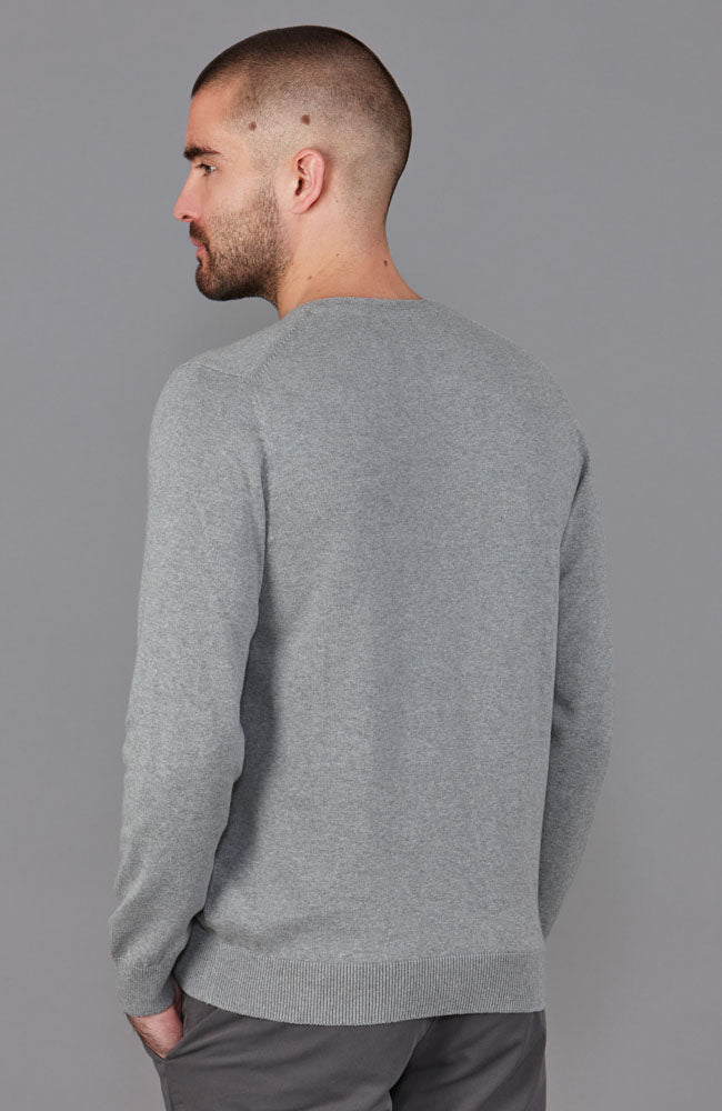 Mens 100 cotton crew neck sweaters best sale