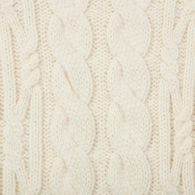 womens Vintage aran crop jumper - Paul James Knitwear knit