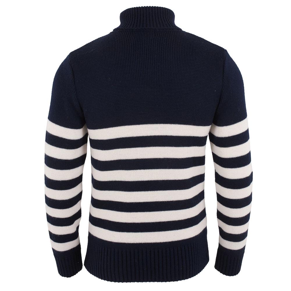 mens turtle neck chunky wool submariner sweater