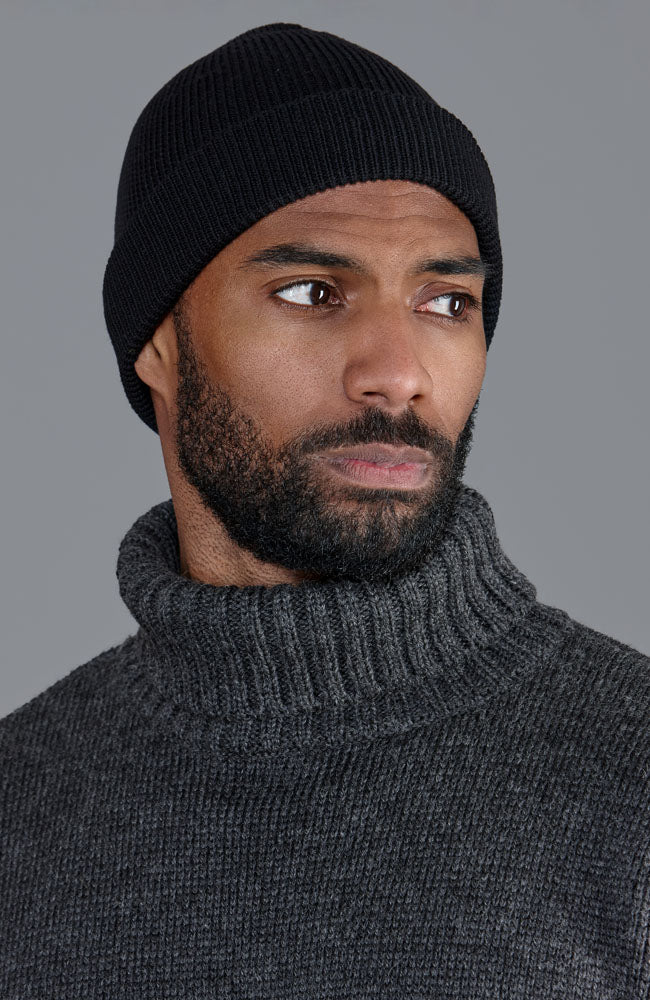 Heavyweight Merino Wool Activewear Beanie